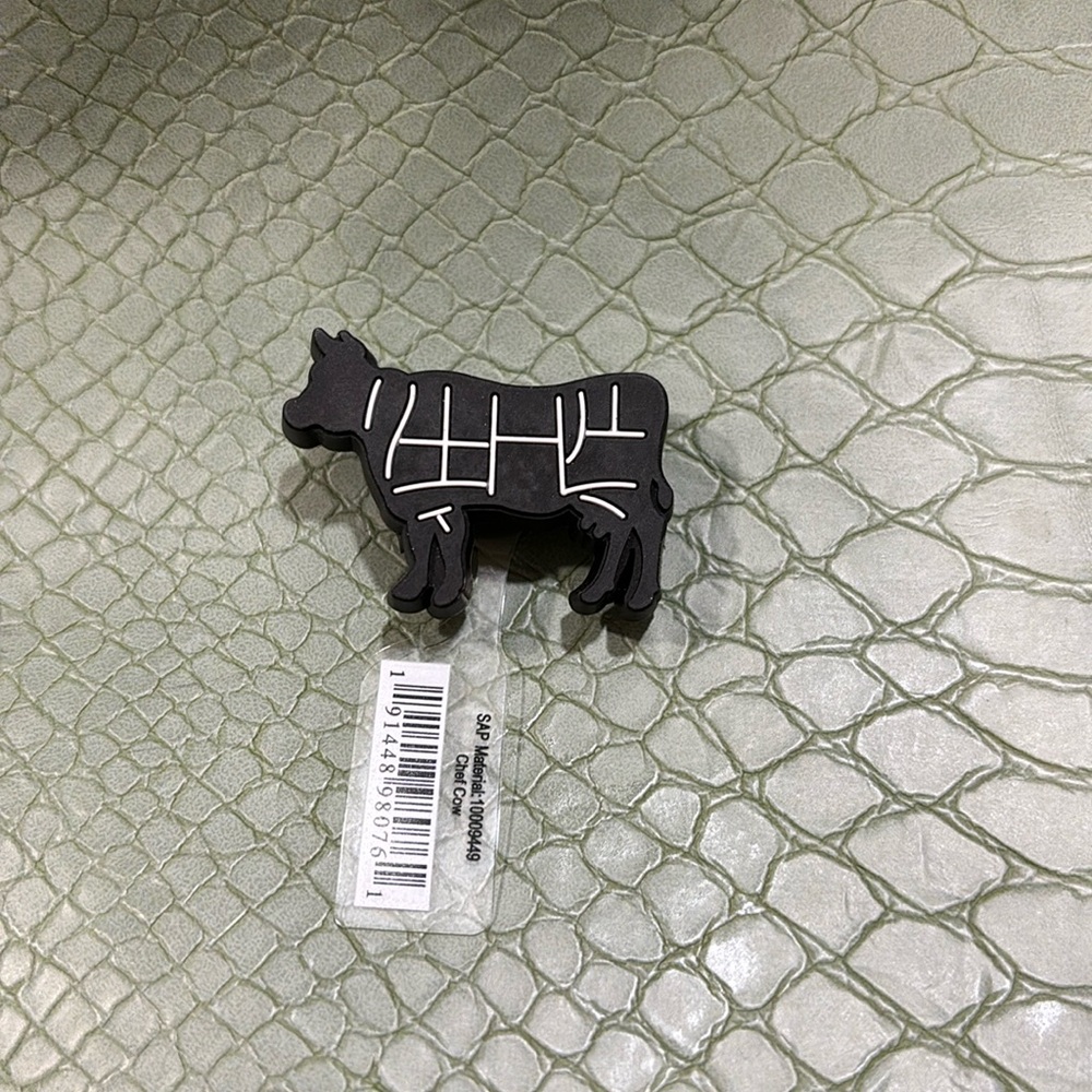 Chef Cow Jibbitz Charm, for Crocs